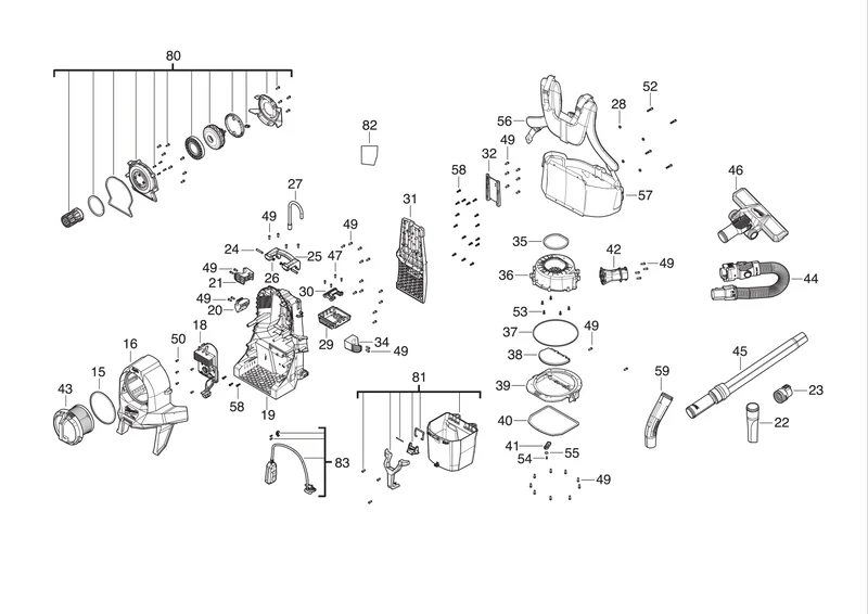 Milwaukee M18 FBPV2 Ersatzteile (Code: 510230)