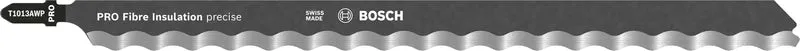 Bosch PRO Fibre Insulation precise T1013AWP Stichsägeblatt (3er-Pack, zum Schneiden von Mineralfaserdämmstoffen, T-Schaft)