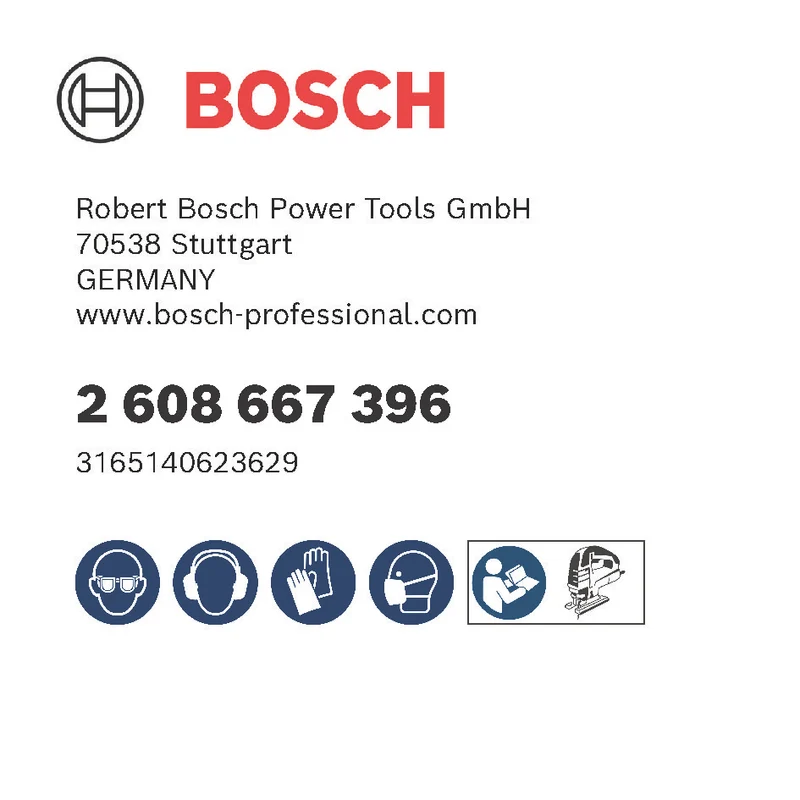 Bosch PRO Fibre Insulation precise T1013AWP Stichsägeblatt (3er-Pack, zum Schneiden von Mineralfaserdämmstoffen, T-Schaft)