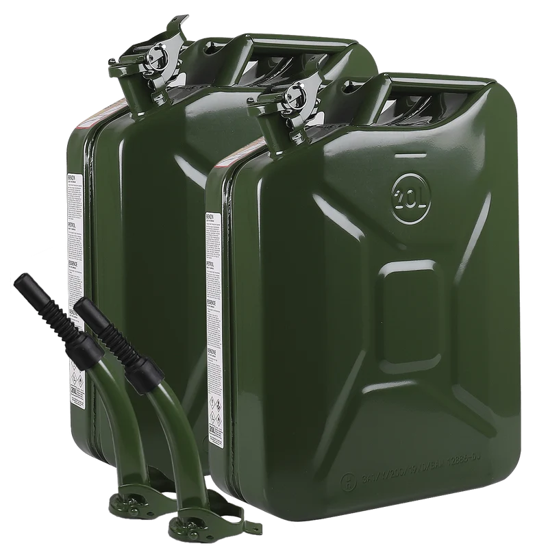 Benzinkanister mit Trichter Set 20 L 2-tlg.