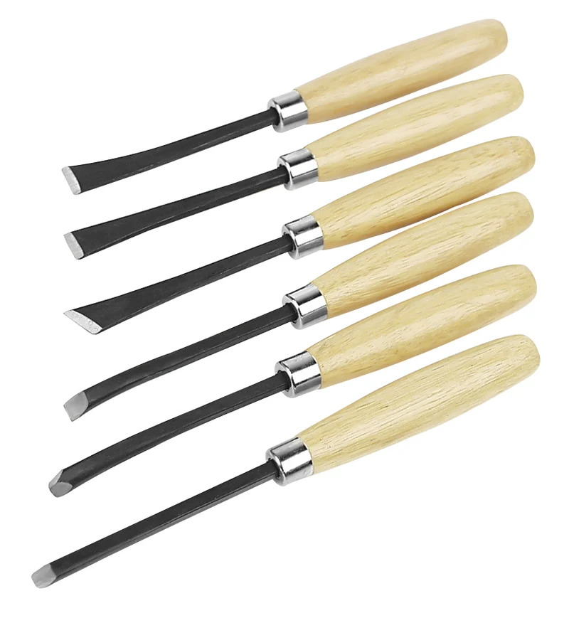 Schnitzwerkzeugsatz 6-tlg., 160 mm