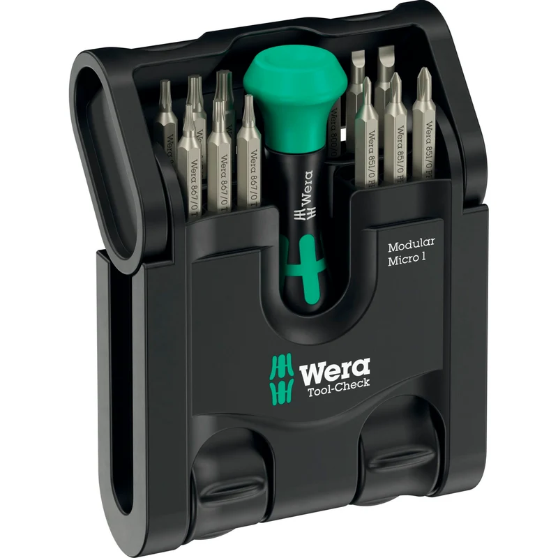 Wera Tool-Check Modular Set Imperial 1 – 21-teiliges Werkzeugset für zöllige Schraubverbindungen