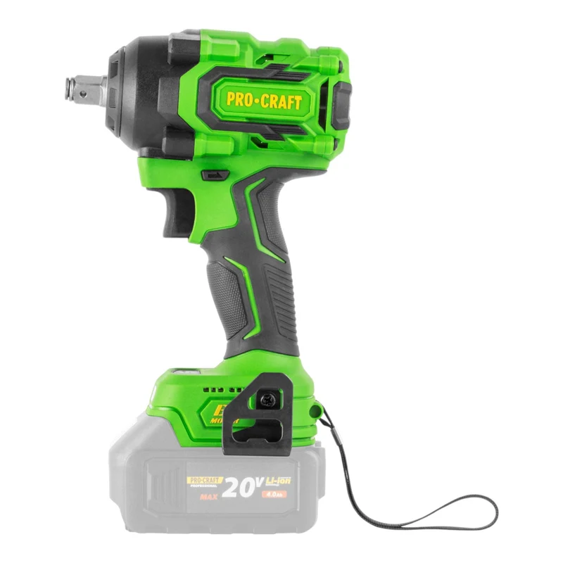 Procraft PWA18bb Akku Schlagschrauber 20 V 550 Nm 1/2" Brushless + 1x Akku 4,0 Ah + Ladegerät