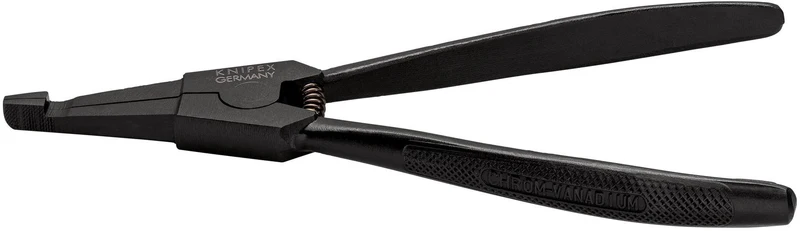 KNIPEX Montagezange 170 mm – Gerade Spitze, brüniert, für Sprengringe