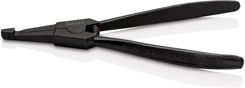 KNIPEX Montagezange 170 mm – Gerade Spitze, brüniert, für Sprengringe
