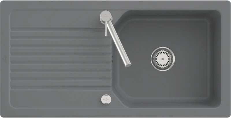 VILLEROY & BOCH Einbauspüle Linara 60 1000x510mm Rechteck Stone CeramicPlus