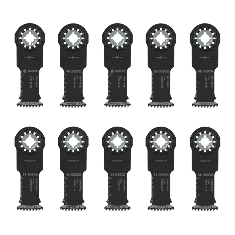 Bosch 10x AIZ 32 BSPC Tauchsägeblatt Starlock 32 x 50 mm 10 Stk. ( 2608669245 )