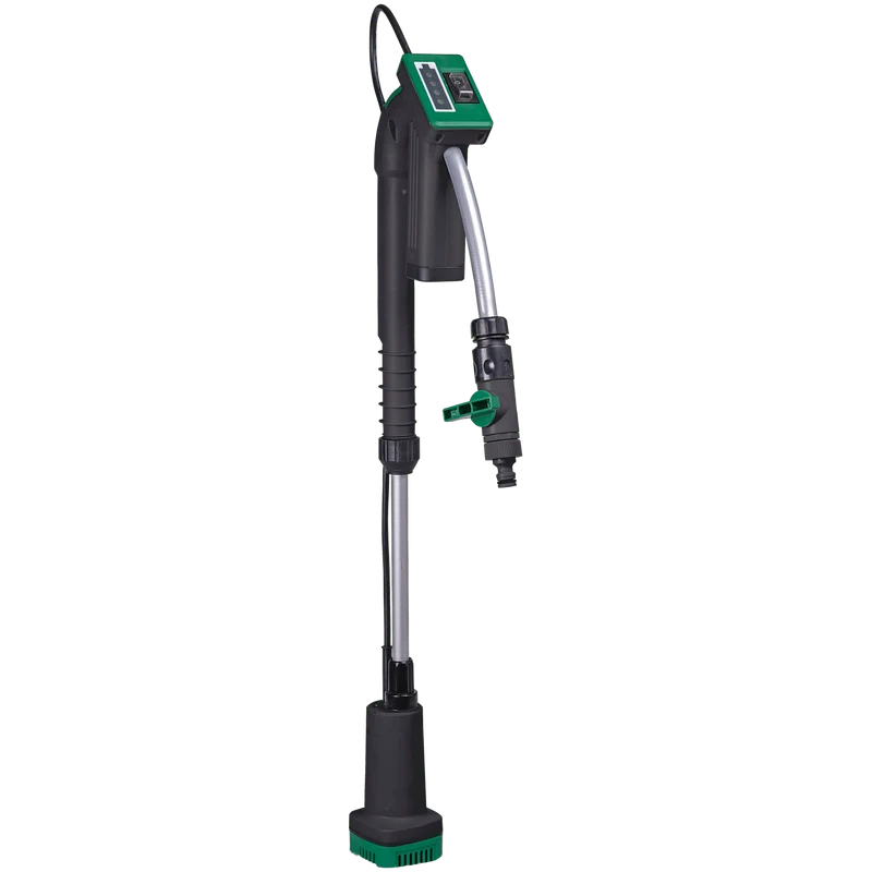 Li-Ion Akku-Regenfasspumpe 12 V + 2 Akkus