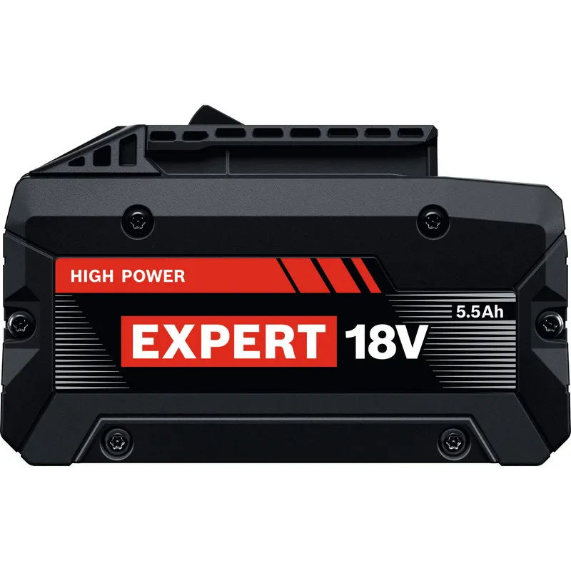 Bosch EXPERT Starter-Set 2 x EXBA18V-55 Akku (18V / 5,5 Ah), 2 x EXBA18V-80 Akku (18V / 8,0 Ah) & 1 x EXAL18V2-320 Ladegerät in L-BOXX 162
