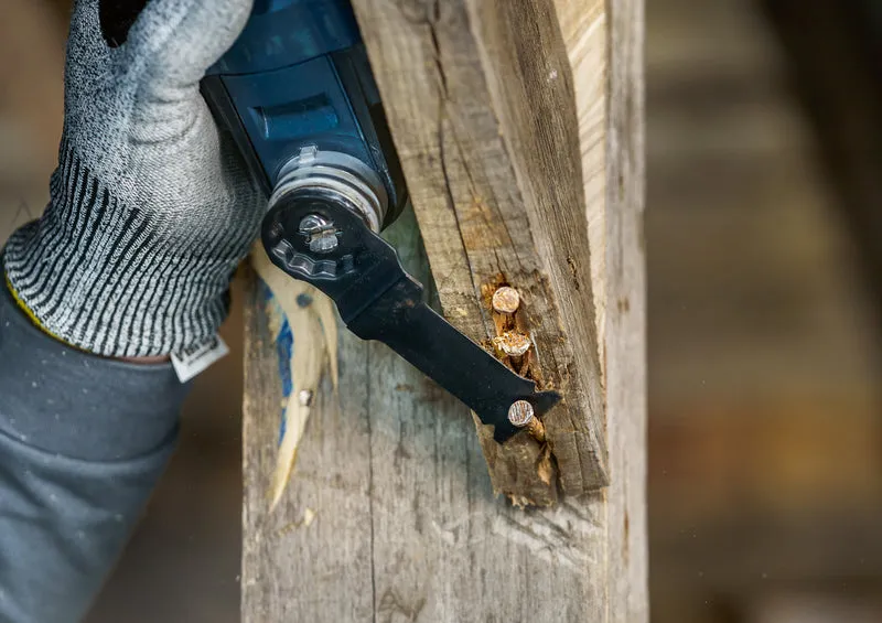 Bosch PRO Tauchsägeblatt PAIZ 32 APB (Starlock Plus, für Holz, Metall, Kunststoff, Curved-Tec, 32 x 60 mm)