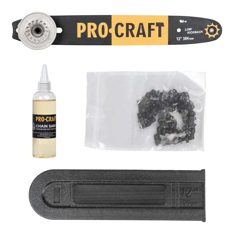 Procraft PKA42Libb Akku Kettensäge 20 V 304 mm Brushless + 1x Akku 4,0 Ah - ohne Ladegerät