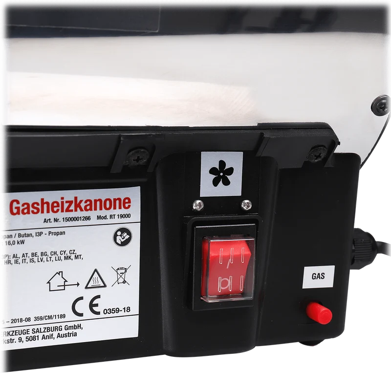 Gasheizkanone L