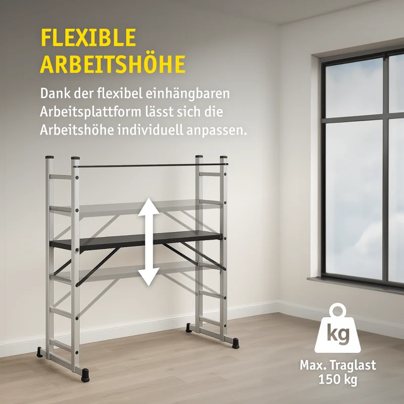 Aluminium Leitergerüst