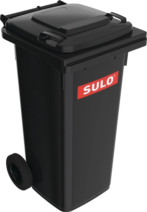 SULO Müllgroßbehälter 120 l HDPE anthrazitgrau 5 Stück ( 9000466115 )