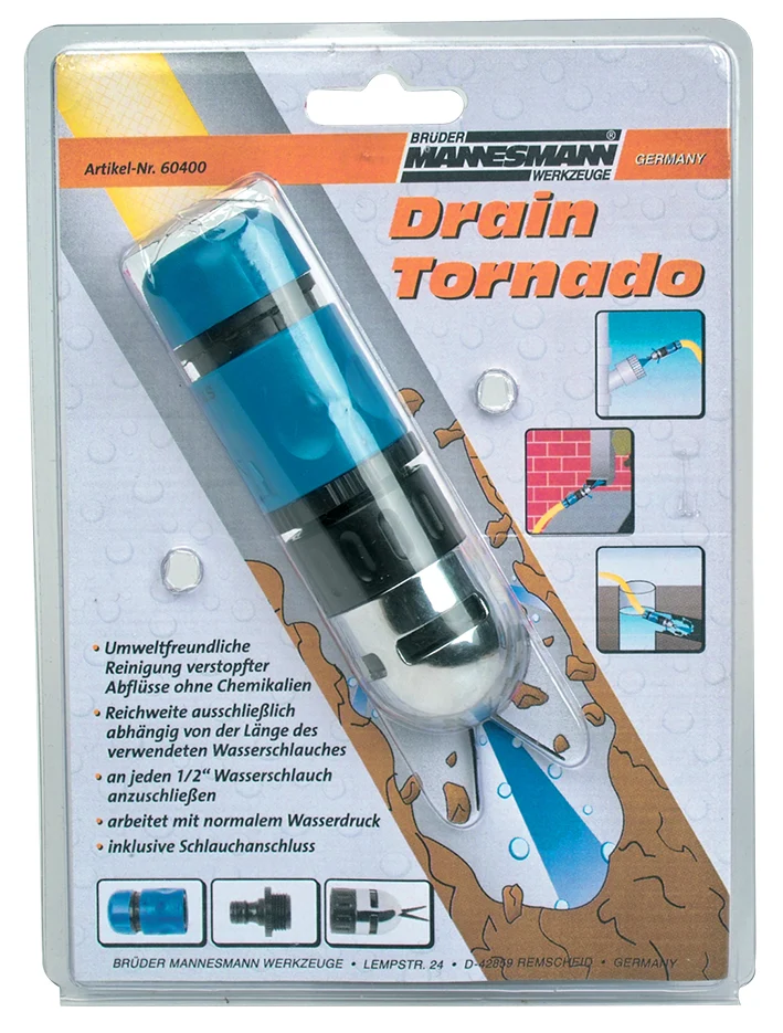 Rohrreinigungsschlauchaufsatz Drain Tornado