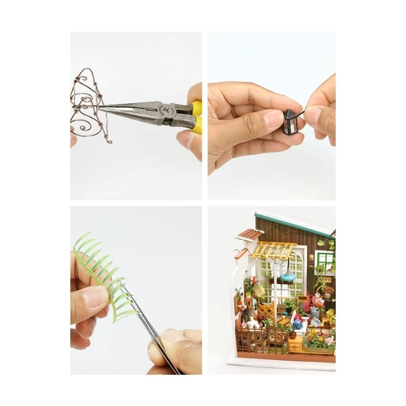 Miller´s Terrasse - 210 Teile - DIY Miniatur Bausätze