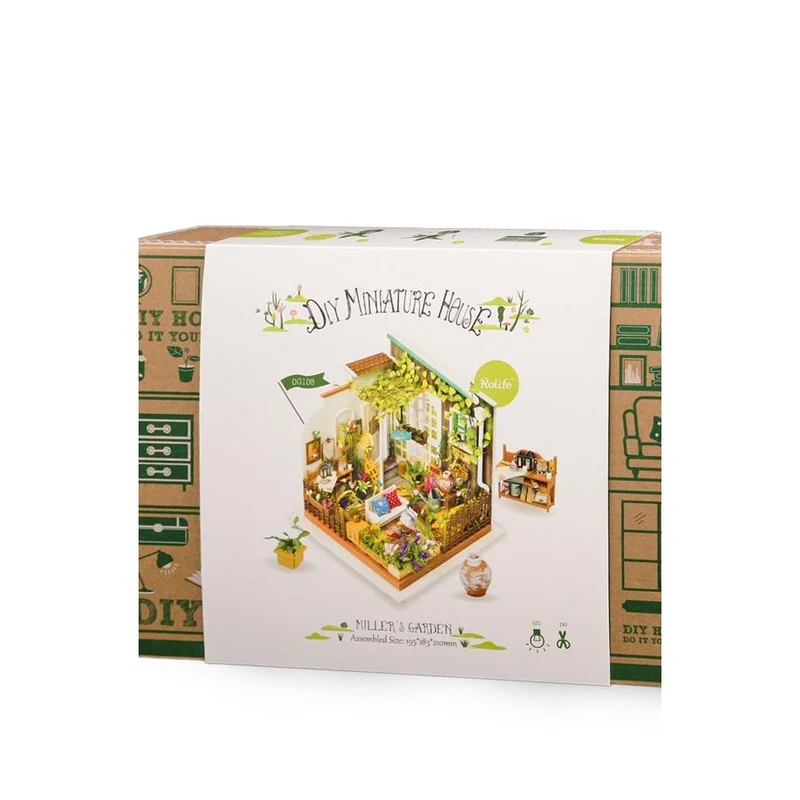 Miller´s Terrasse - 210 Teile - DIY Miniatur Bausätze