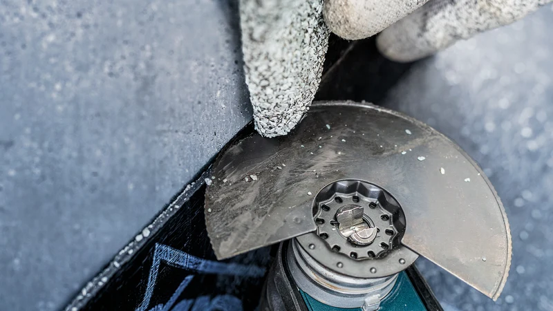 Bosch PRO Segmentsägeblatt ACZ 100 SWB (Starlock, für Dachfilz, Mineralwolle, PS, Teppich, 100 mm)