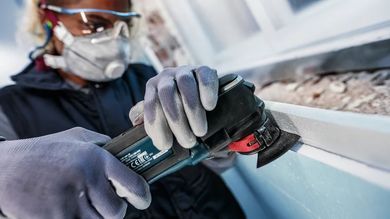 Bosch PRO Segmentsägeblatt ACZ 100 SWB (Starlock, für Dachfilz, Mineralwolle, PS, Teppich, 100 mm)