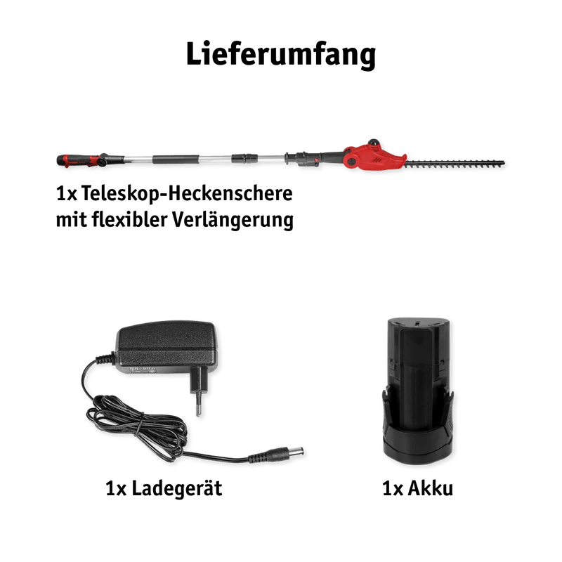 Li-Ion Akku-Heckenschere 12 V