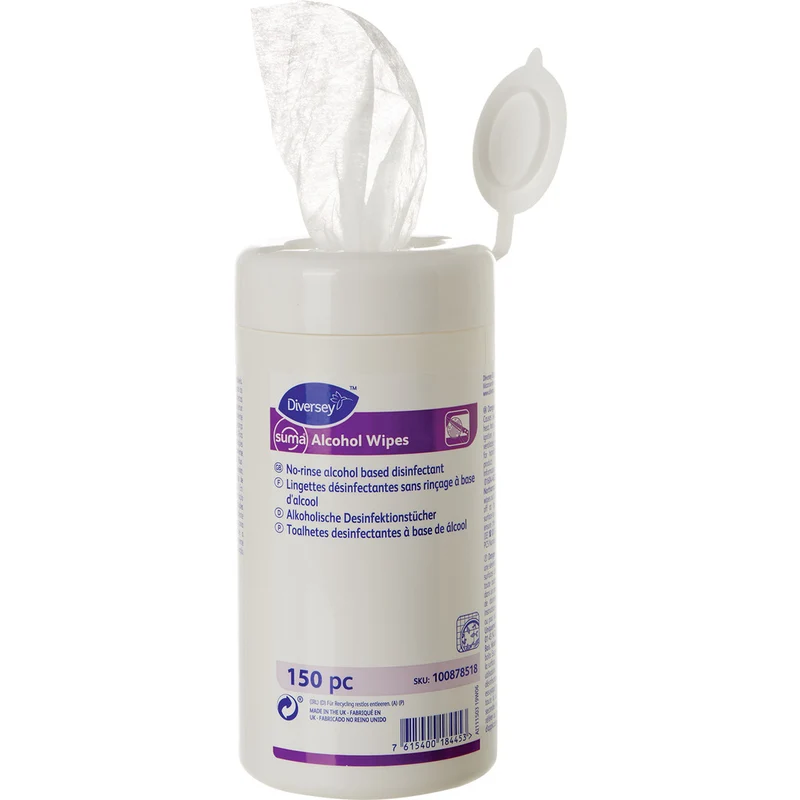 Suma Alcohol Wipes Flächen-Desinfektionstücher