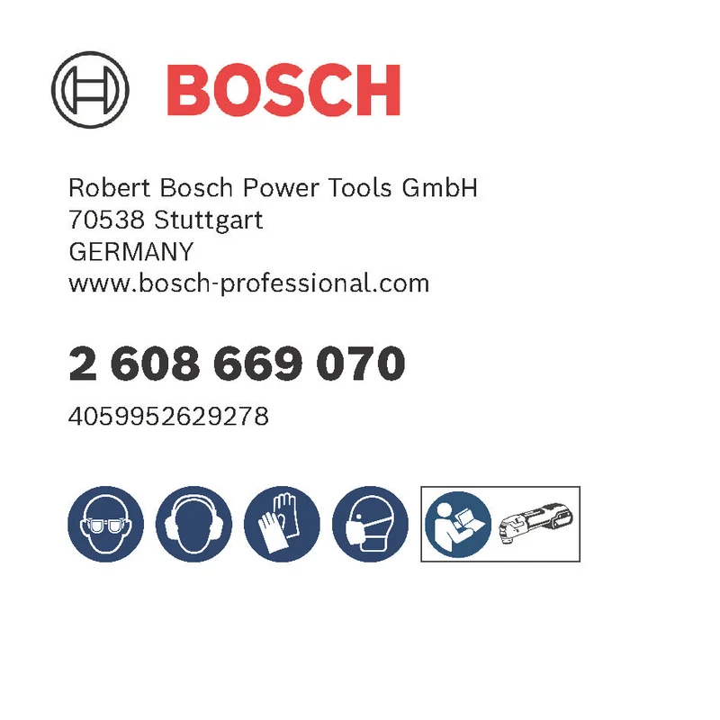 Bosch PRO Tauchsägeblatt AIZ 32 BSPIB (Starlock, für Hartholz, Kunststoffbeschichtete Platten, 32 x 50 mm)