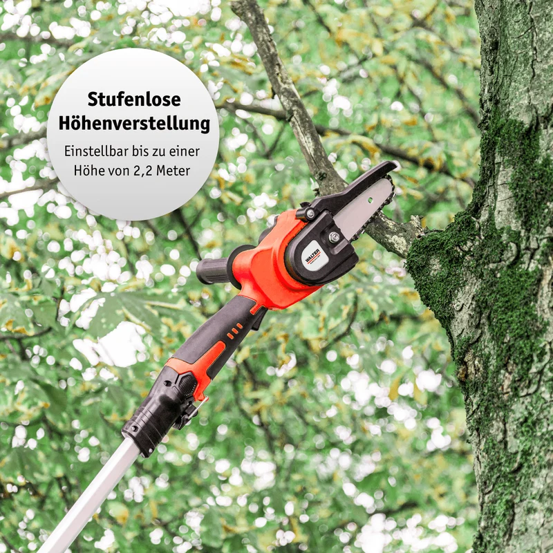 Li-Ion Akku Hochentaster Kettensäge 12 V