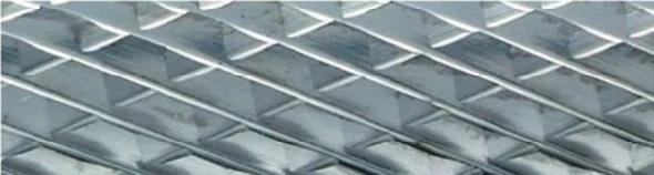 TECWERK Frässtift ZYA Ø 2 mm Hartmetall Kreuzverzahnung Schaft Ø 3 mm