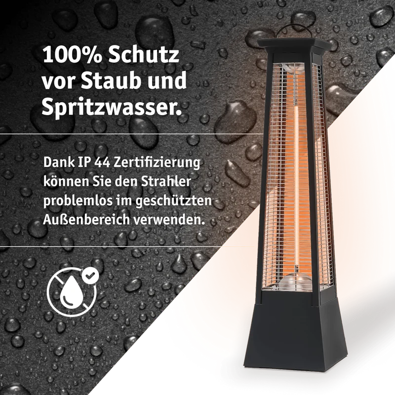 Infrarot Standheizstrahler 2000 W