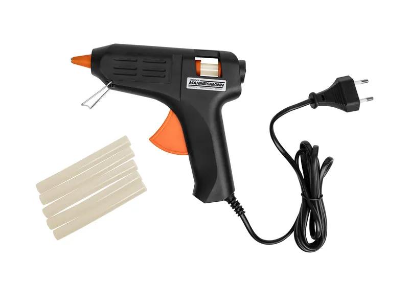 Heissklebe-Pistole mit Sticks im Koffer