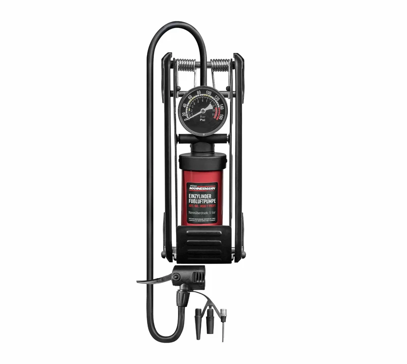 Fussluftpumpe mit Manometer