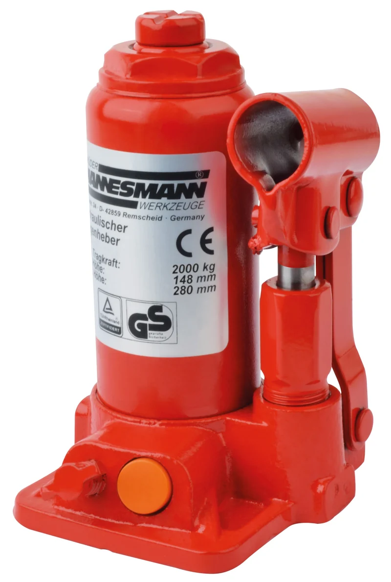 Hydraulischer Wagenheber 2 t, TÜV/GS