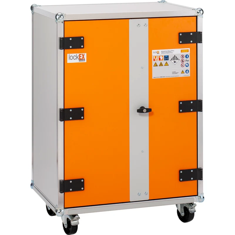 CEMO Akku-Ladeschrank 8/10 Basic / 230 V / mit Rollen