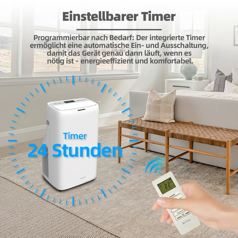 Klimagerät 16.000 BTU mit WIFI / Heizfunktion