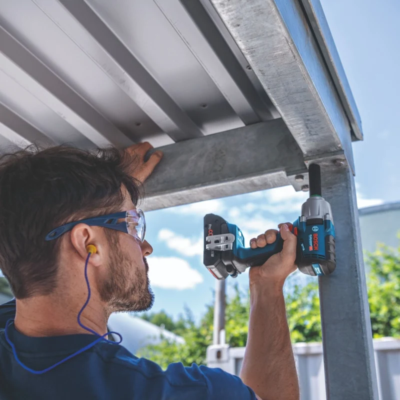 Bosch GDS 18V-450 PC Professional Akku Schlagschrauber 18 V 450 Nm 1/2" Brushless + 2x Akku 2,0 Ah + Ladegerät