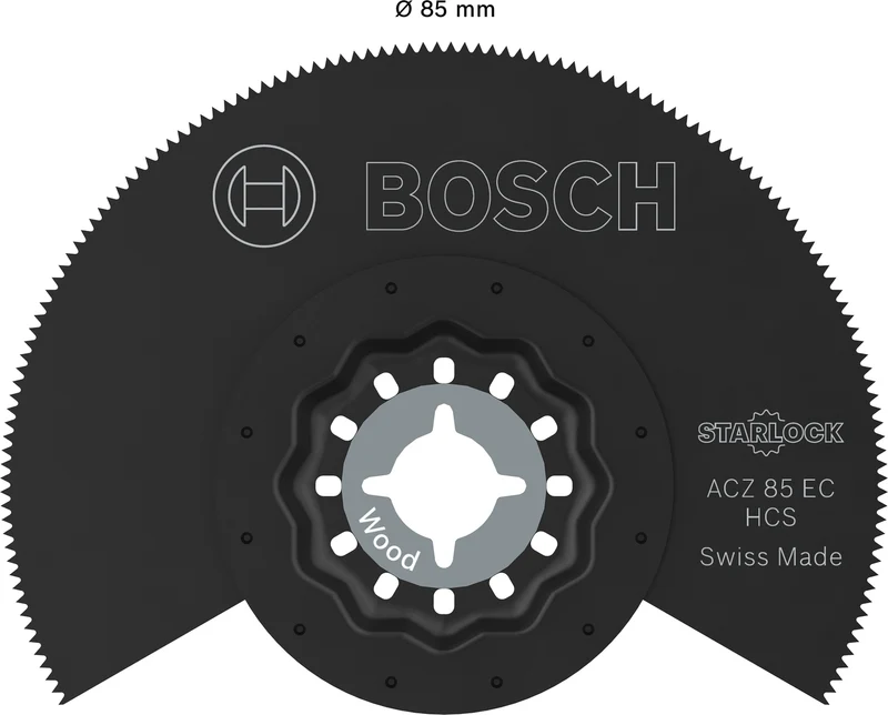 Bosch PRO Segmentsägeblatt ACZ 85 EC (Starlock, für Weichholz, 85 mm)