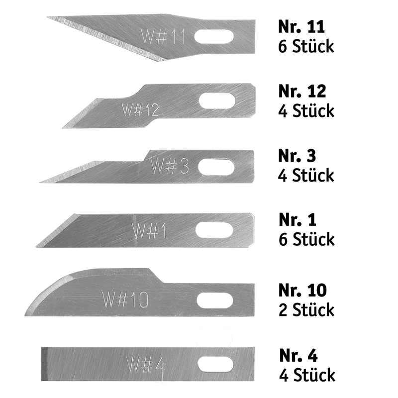 Präzisionsmesser Set 29-tlg.
