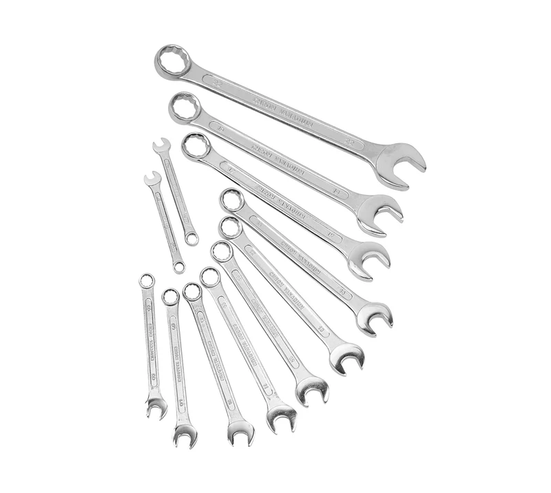 Gabel-Ringschlüsselsatz, 12-tlg., 6-22 mm, CV, GS