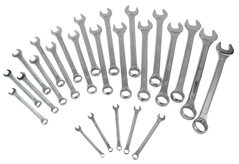 Gabel-Ringschlüsselsatz, 25-tlg., 7-32 mm, CV