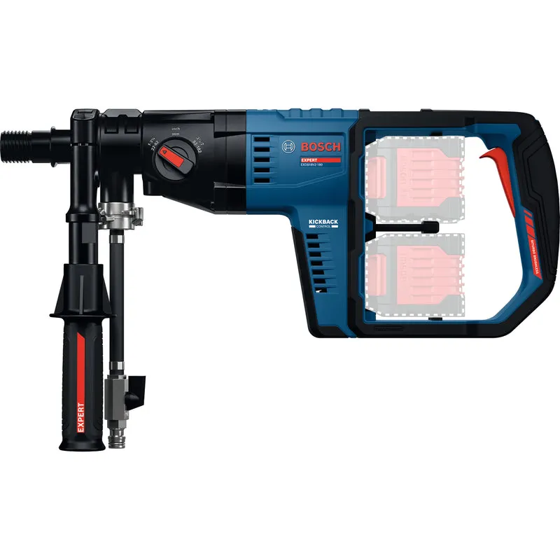 Bosch EXPERT Akku-Diamantbohrmaschine EXDB18V2-180 (Bohr-Ø max.: 182 mm, Trocken- & Nassbohren, Werkzeugaufnahme G 1/2" & 1 1/4" UNC, ohne Akku in XL-BOXX 232)