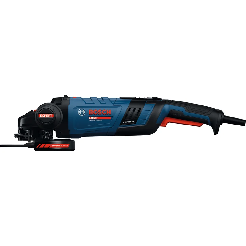 Bosch EXPERT Winkelschleifer EXWS30-180PB (Scheiben-Ø: 180 mm, PROtection-Schalter, 2800 W, Drehzahl: 8500 U/min)