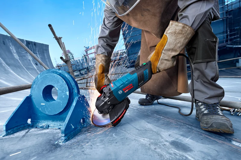 Bosch EXPERT Winkelschleifer EXWS30-180B (Scheiben-Ø: 180 mm, 2800 W, Drehzahl: 8500 U/min)