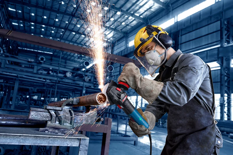 Bosch EXPERT Winkelschleifer EXWS20-150SB (Scheiben-Ø: 150 mm, 2000 W, Drehzahl: 2400-9700 U/min)