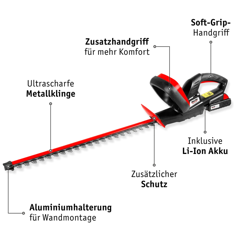 Li-Ion Akku-Heckenschere 20 V