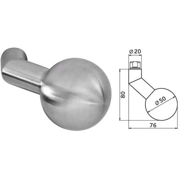 Kugelknopf Premium 8548 V