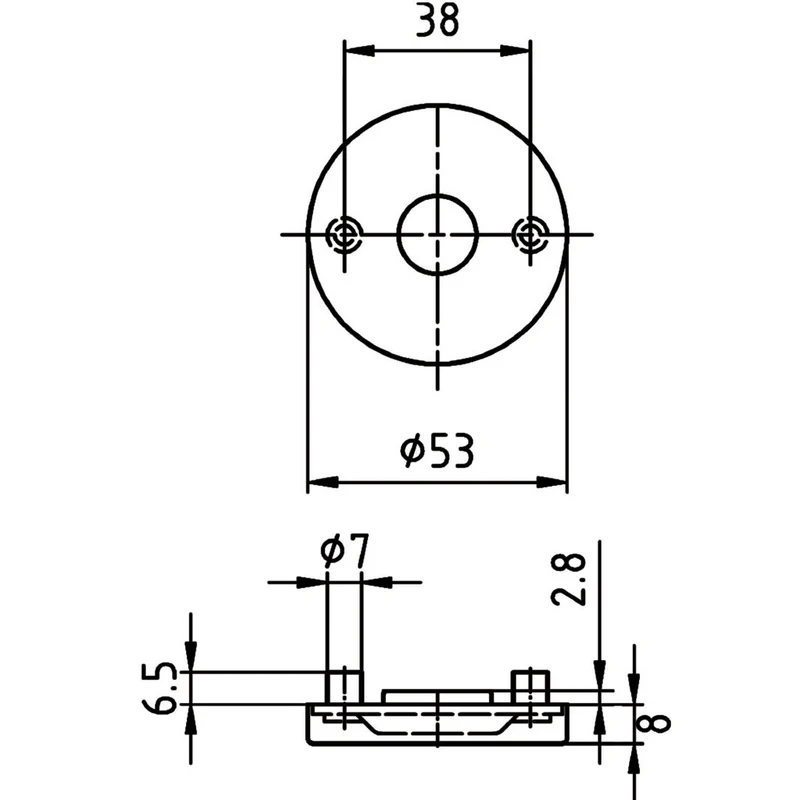 Rosette 5620 CG easyfix