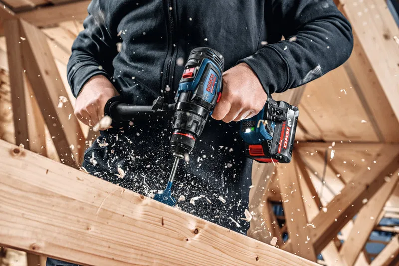 Bosch EXPERT Akku-Schlagbohrschrauber EXSB18V-150 (Drehmoment: 150 Nm, 13 mm Bohrfutter, inkl. 2 x 8,0 Ah / 1 x 5,5 Ah Akku in L-BOXX 136)