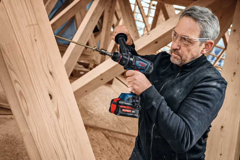 Bosch EXPERT Akku-Schlagbohrschrauber EXSB18V-150 (Drehmoment: 150 Nm, 13 mm Bohrfutter, inkl. 2 x 8,0 Ah / 1 x 5,5 Ah Akku in L-BOXX 136)