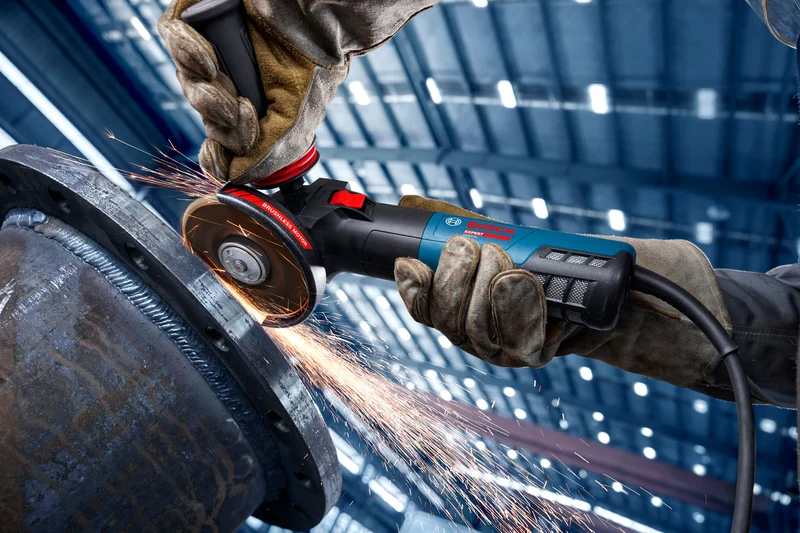 Bosch EXPERT Winkelschleifer EXWS20-125B (Scheiben-Ø: 125 mm, 2000 W, Drehzahl: 10500 U/min)