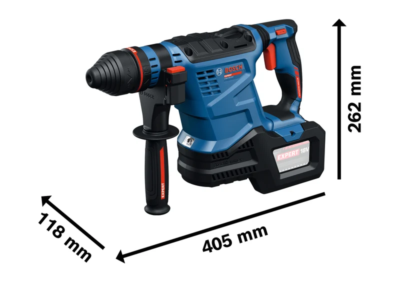 Bosch EXPERT Akku-Bohrhammer EXBH18V-32F (SDS plus, Schlagenergie: 4,5 J, optimaler Bohr-Ø: 10-20 mm, ohne Akku im Karton)